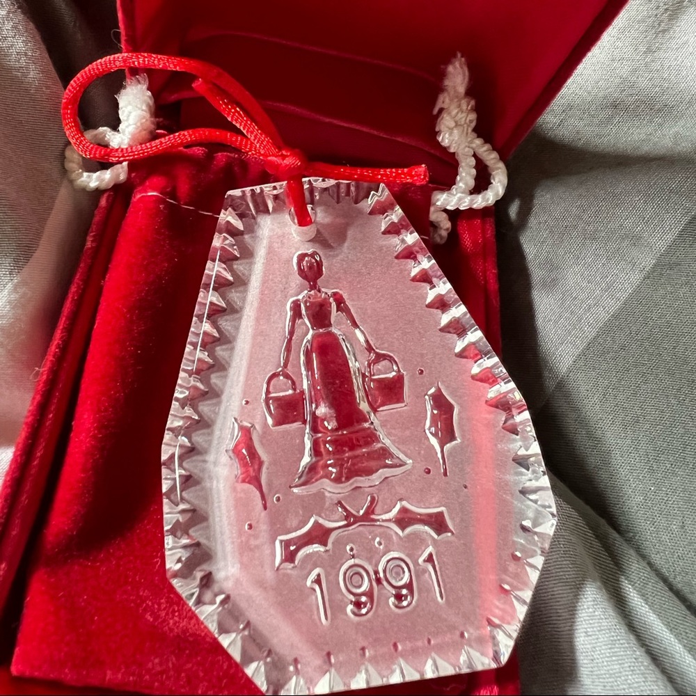 Waterford Crystal ornament 1991